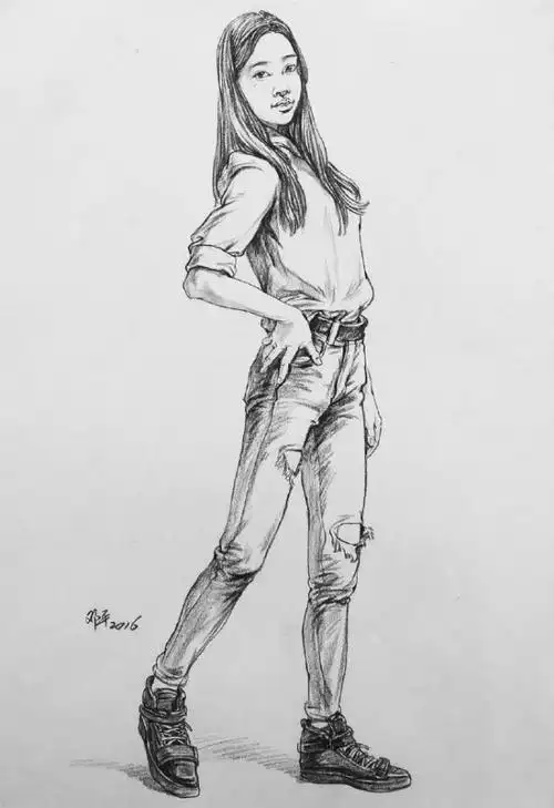 速写画的总像一坨屎那是因为你没有get这两个要点