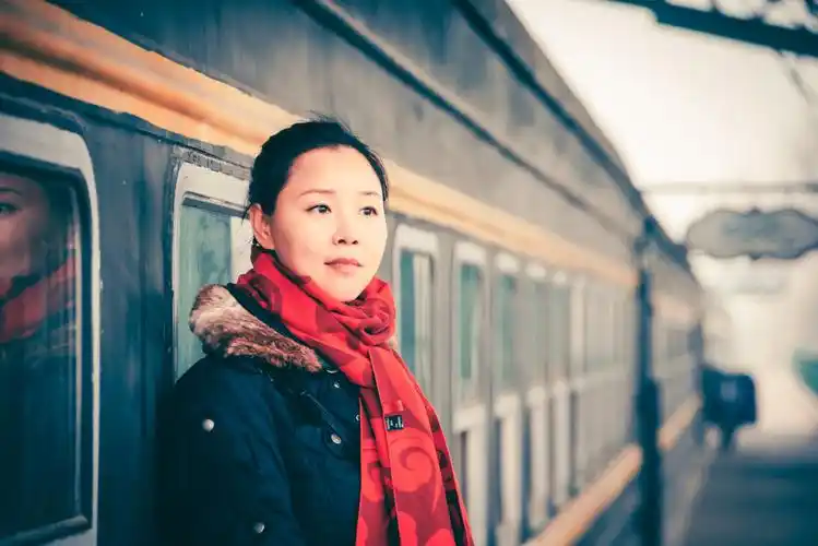 离别的站台_人像_poco摄影,年·元素,遇见生活