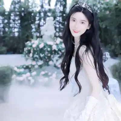 漂亮女生头像白色小清新唯美仙气图片