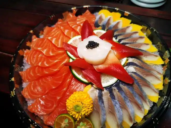 外卖刺身拼盘实拍