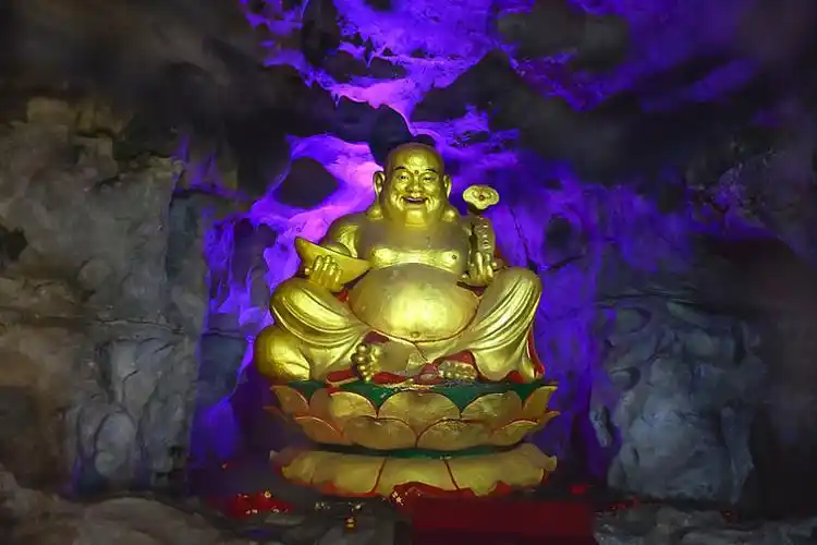 金佛山古佛洞佛像_高清图片_全景视觉