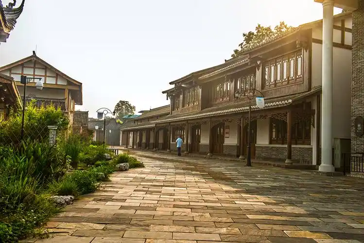 四川大邑县安仁镇民国风情街