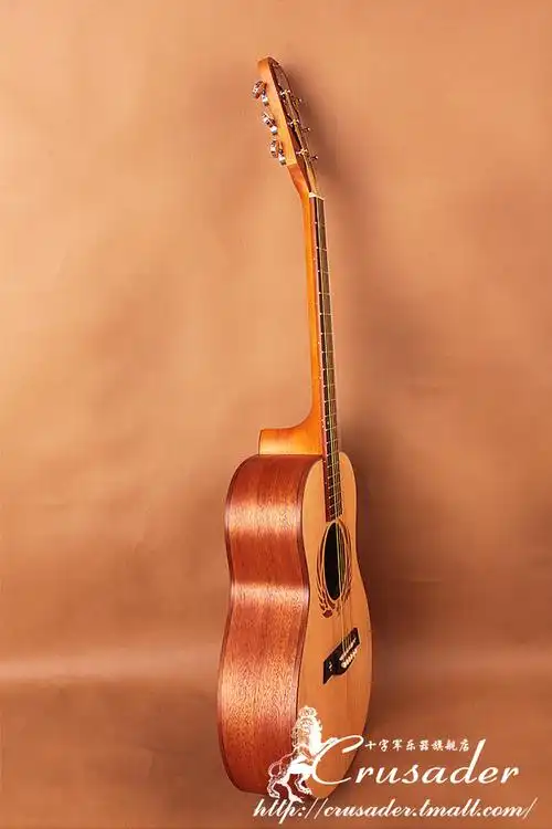 厦门沐音乐器crusader法国十字军吉他cts-36白松面单民谣原木吉他