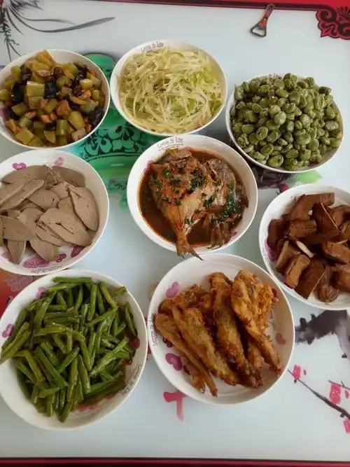 桂花美食做的午餐2018年4月30日