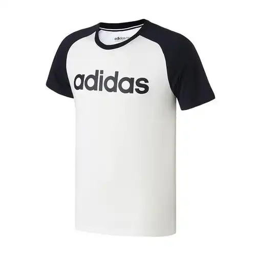 adidas阿迪达斯neo男装logo运动短袖休闲圆领t恤衫dw7919