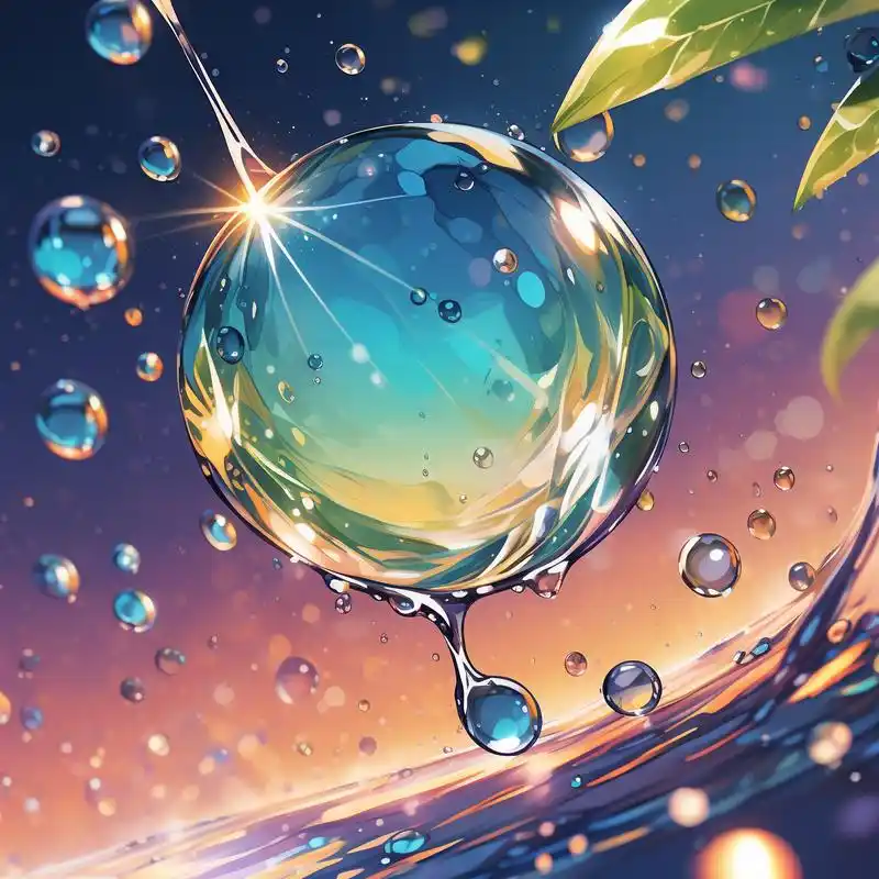 91水滴头像,清新上线! 水滴形状的头像来啦!