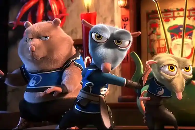 国产动画之三只老鼠的入学考试