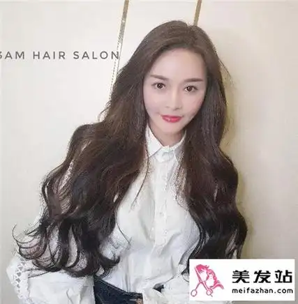 待你长发及腰 烫卷儿超有范_长发发型 - 美发站
