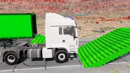 大卡车重型货车视频 #儿童汽车动画 #小汽车与大货车