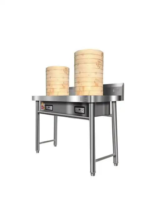 双孔自动蒸包炉商用蒸馒头机器多功能不锈钢节能早餐包子机