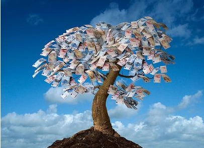 求一张【摇钱树】图片,要人民币的,谢谢.