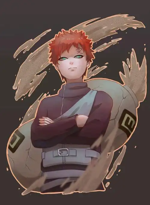 动漫美图壁纸我爱罗