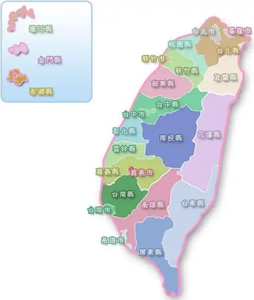 台湾卫星地图,台湾地图全图,电子地图