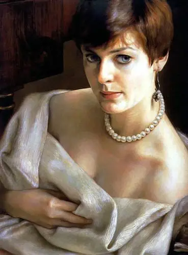 找寻灵魂中国画家王玉琦肖像油画作品赏析