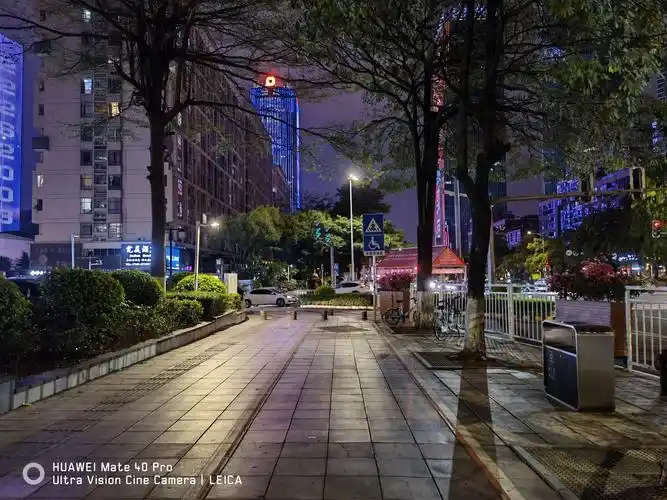 刚到手的mate40pro 夜景 - 华为mate40系列分享交流 花粉俱乐部