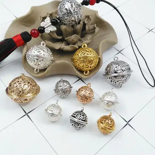 花千骨铃铛吊坠 手工配件护花铃铛手工diy手链古风藏银宠物铃铛