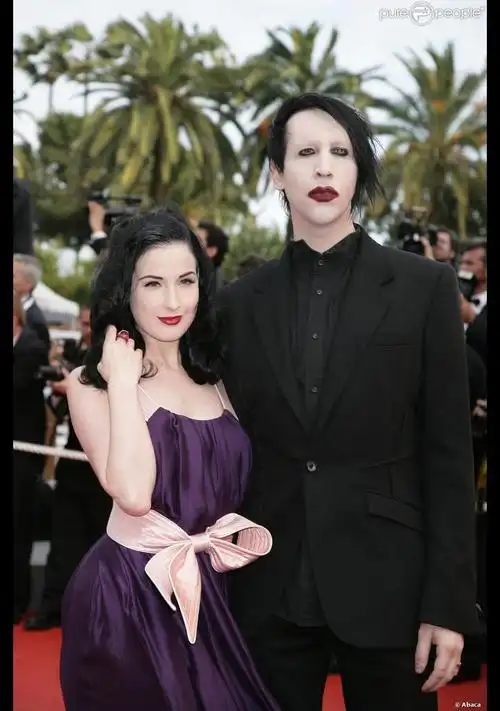 玛丽莲曼森和前女友dita von teese