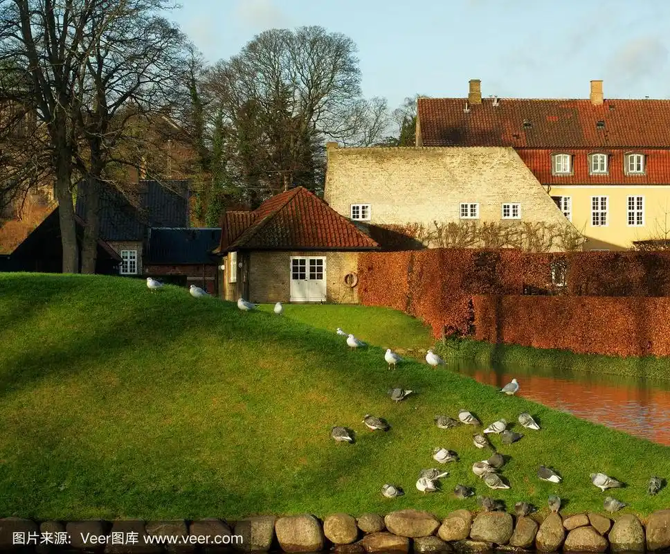 丹麦的乡村风景