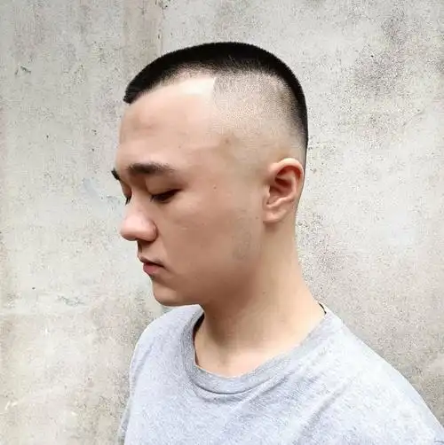 或者两侧凹了进去,去剪寸头发型的时候,就很容易形成不规则的发际线