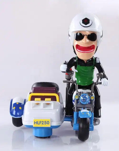 熊出没 夺宝熊兵 光头强摩托车 电动玩具