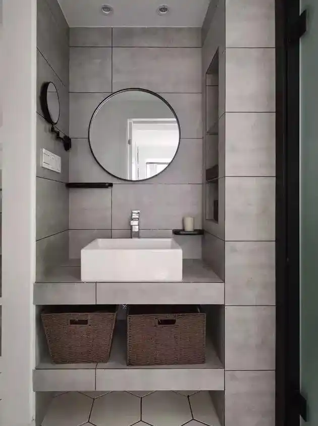 没有超强收纳的洗漱台不是好卫生间