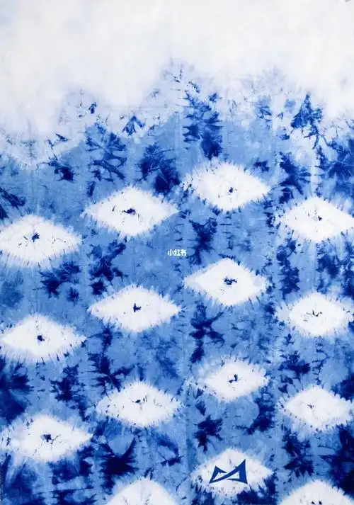 作品名称:流冰学生姓名:朱西亚创作灵感:运用平针缝和小竹笋扎染的