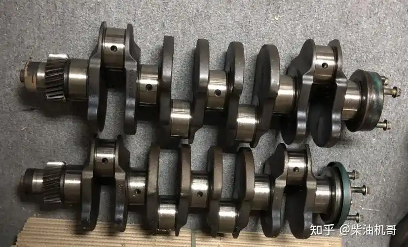 柴油机的主轴轴颈磨损主要原因:发动机连杆柴油机主轴轴颈磨损