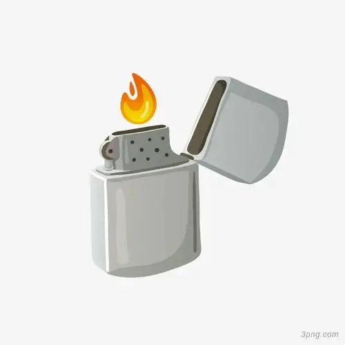 卡通打火机png素材透明免抠图片-其他元素