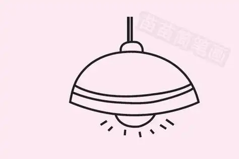 灯简笔画 灯简笔画简单又漂亮 | 多想派