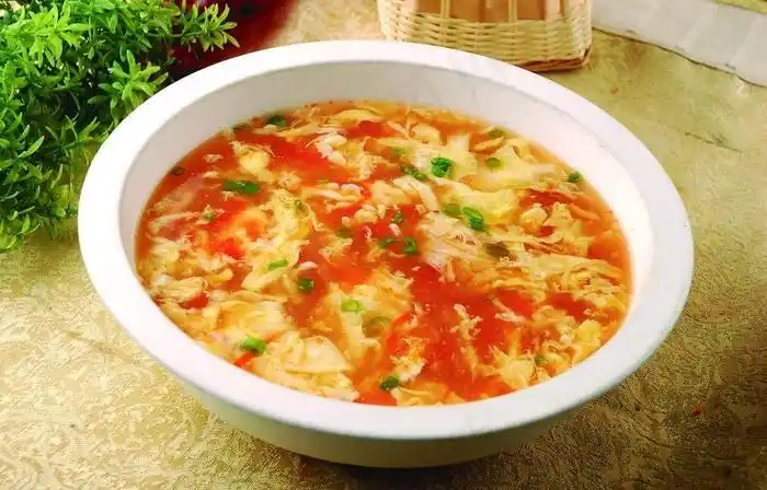 番茄鸡蛋汤 西红柿鸡蛋汤图片 - 菜鸟图库