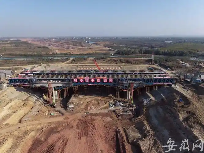 引江济淮工程主体结构已完工