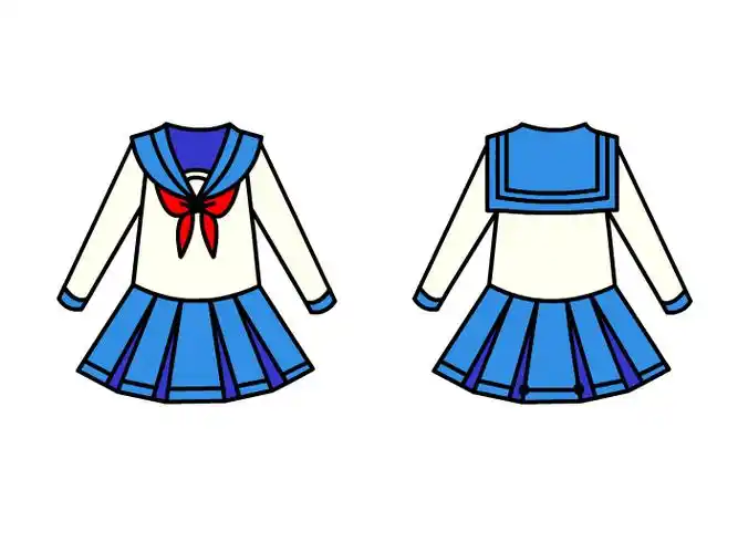 jk制服怎么画 jk制服简笔画 jk制服画法教程-养娃家