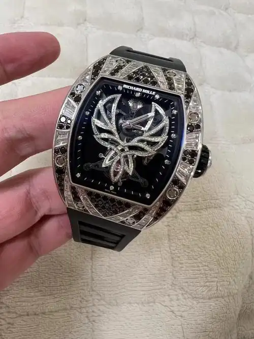 理查德米勒rm051t方钻石凤凰陀飞轮杨紫