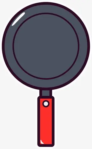 卡通人物性感灰色卡通平底锅