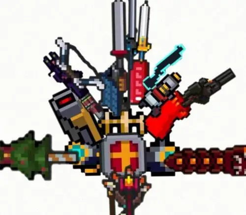 元气骑士:玩家自创武器,无限手套响指一打,清全屏!