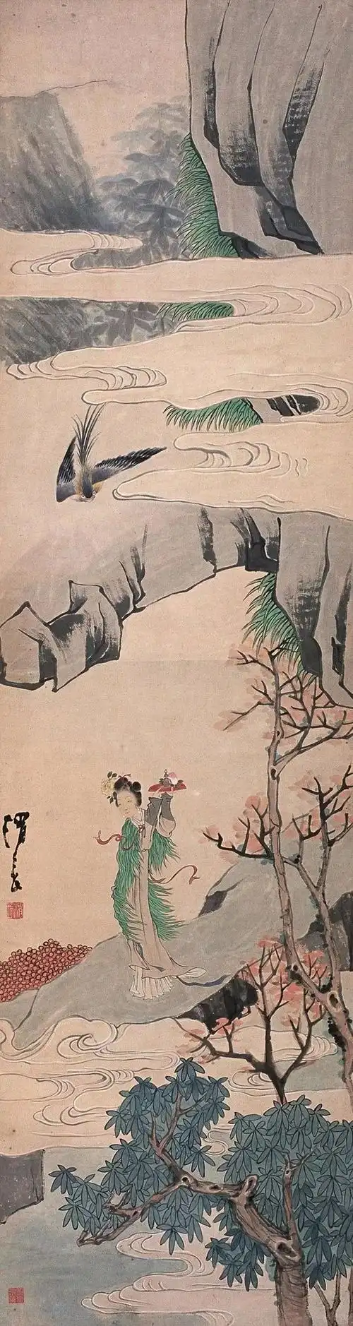 晚清名家|任熊人物画欣赏(85幅)