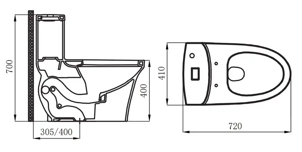 普通马桶  九牧jomoo 坐便器11201-2-2/31z-1产品尺寸图