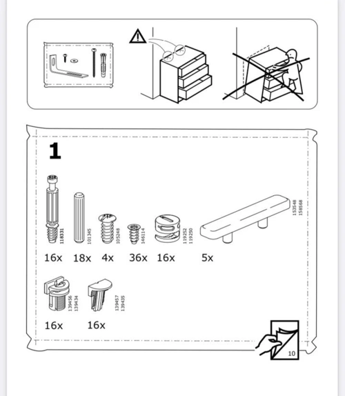 粗看之下可能还觉得和宜家普通的安装说明书没什么两样,不过细看就会
