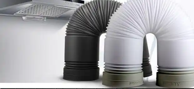 适配方太苏泊尔pvc塑料万和新飞吸油烟机排烟管烟机管道排风管1603m