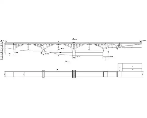 石拱桥加固工程图纸含标书预算及计算书2018
