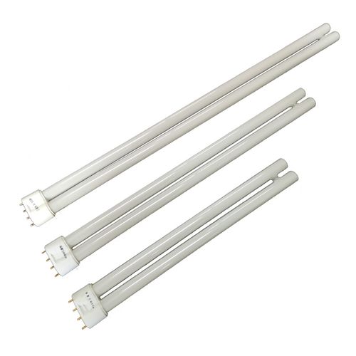 三基色h型节能平四针玻璃灯管55w36w24w电子镇流器吸顶h传统管