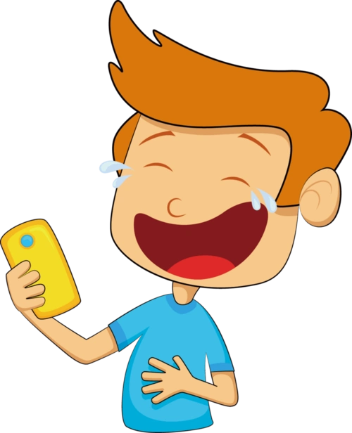 毕业季女学生穿学士服拿录取通知书开心笑卡通免抠元素