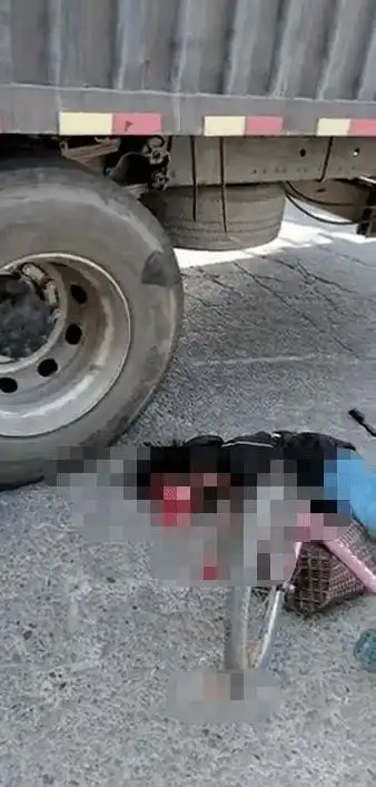 痛心寒假刚开始一女孩头部被货车碾碎现场惨不忍睹