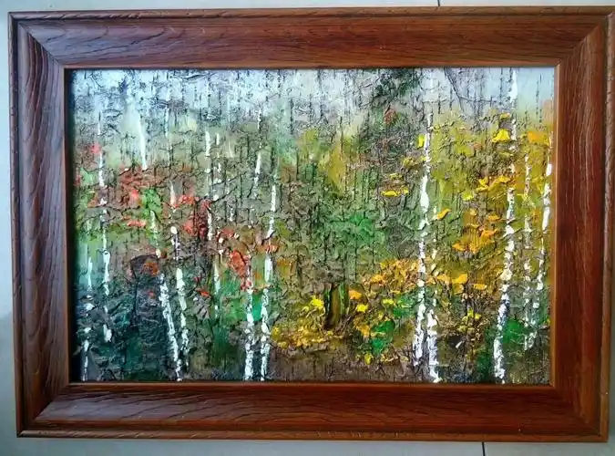 唐德滨桦树皮艺术——桦树皮画作品赏析