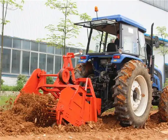 非洲木薯收获机木薯收获机中热农业机械