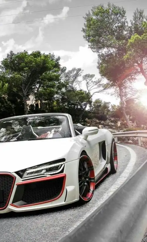 奥迪r8全屏手机壁纸