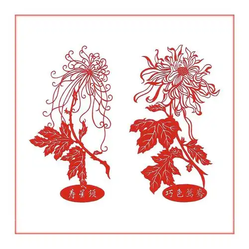 一边听着长篇平书一边刻着剪纸