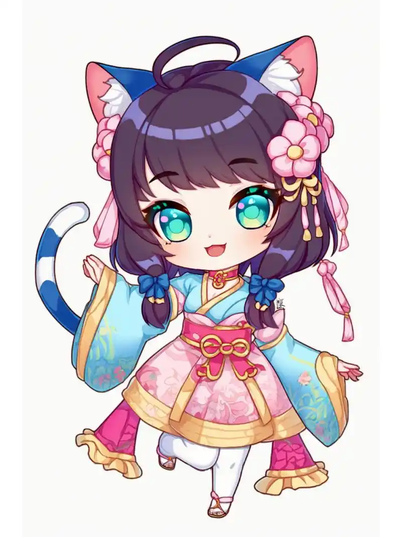 q版二次元猫拟人 q版二次元猫拟人!