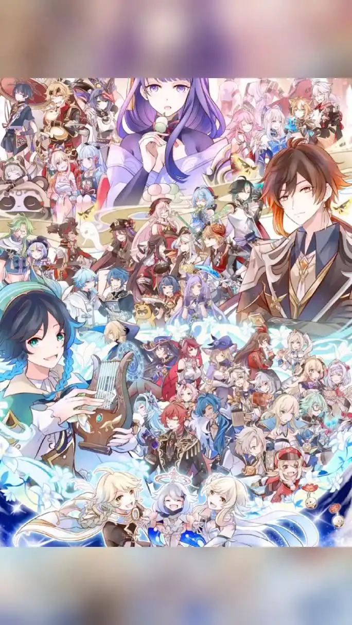 原神全人物大合集