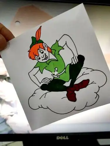 q版动漫彼得潘简笔画